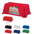 6' 4-Sided Throw Style Table Cloth & Cover (4 Color Process)